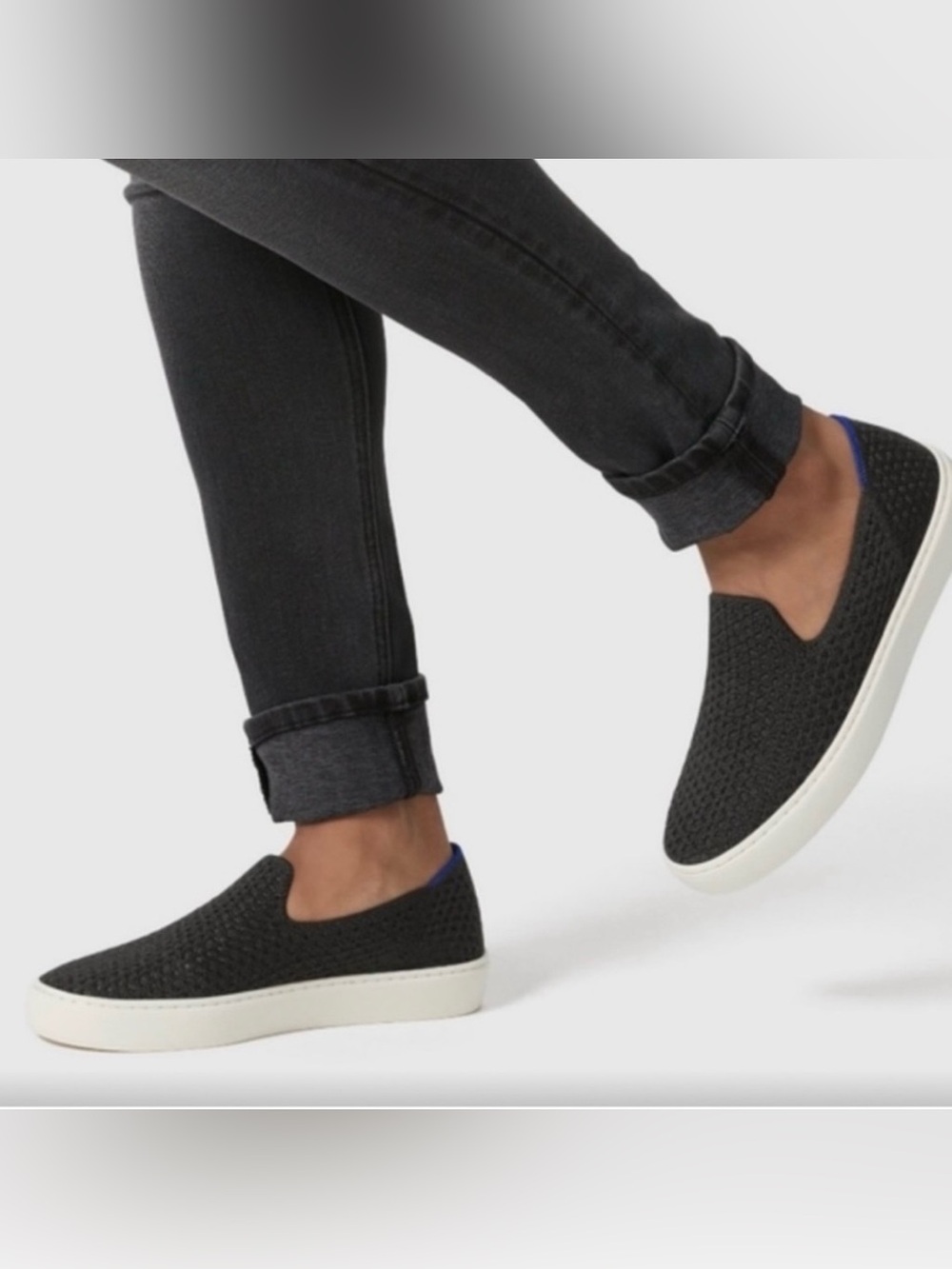 Rothy’s Honeycomb Mesh Slip On Sneakers